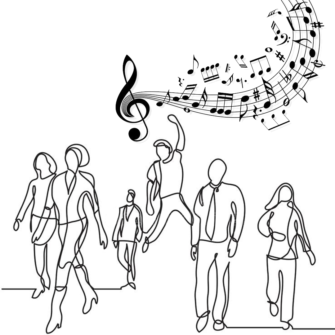 1080x1080_racontemoiunair Personnages qui déambulent et parlent de musique